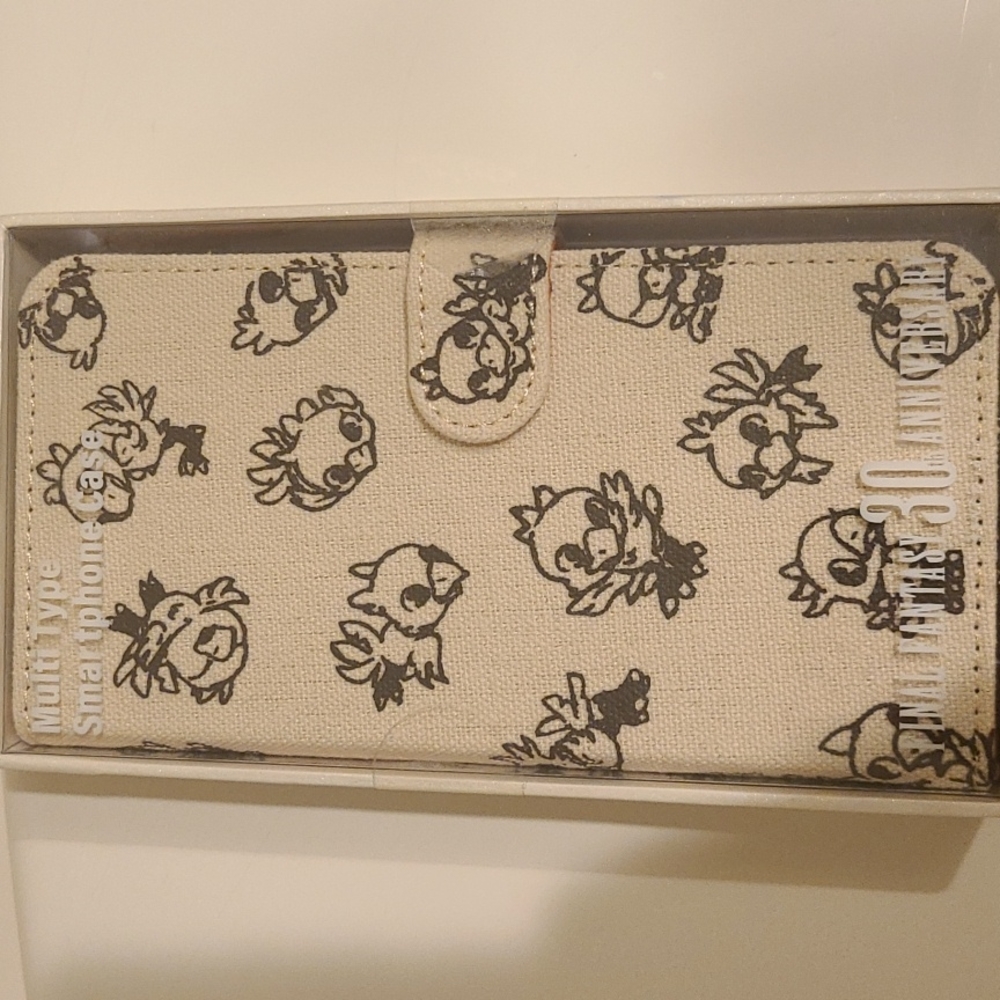 Rare!! final fantasy 30th anniversary multy type phone case